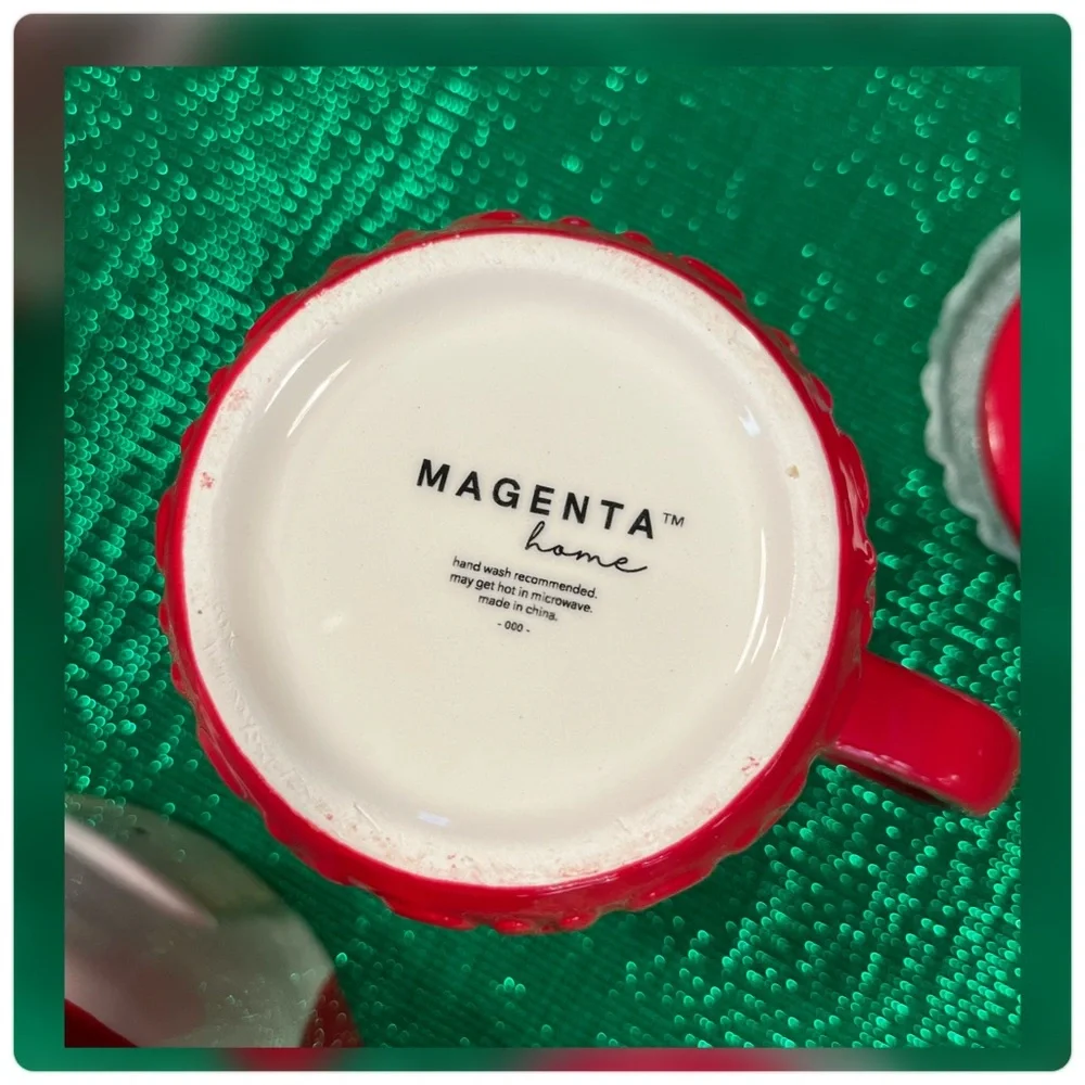Magenta Home-NIB-Ceramic Santa Canister & Mug Set - Picture 5 of 7